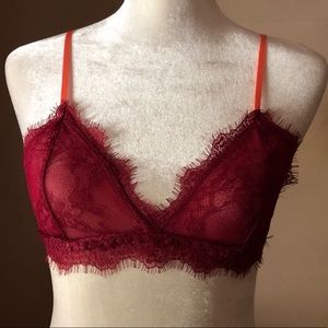 Free People Eyelash Lace Bralette